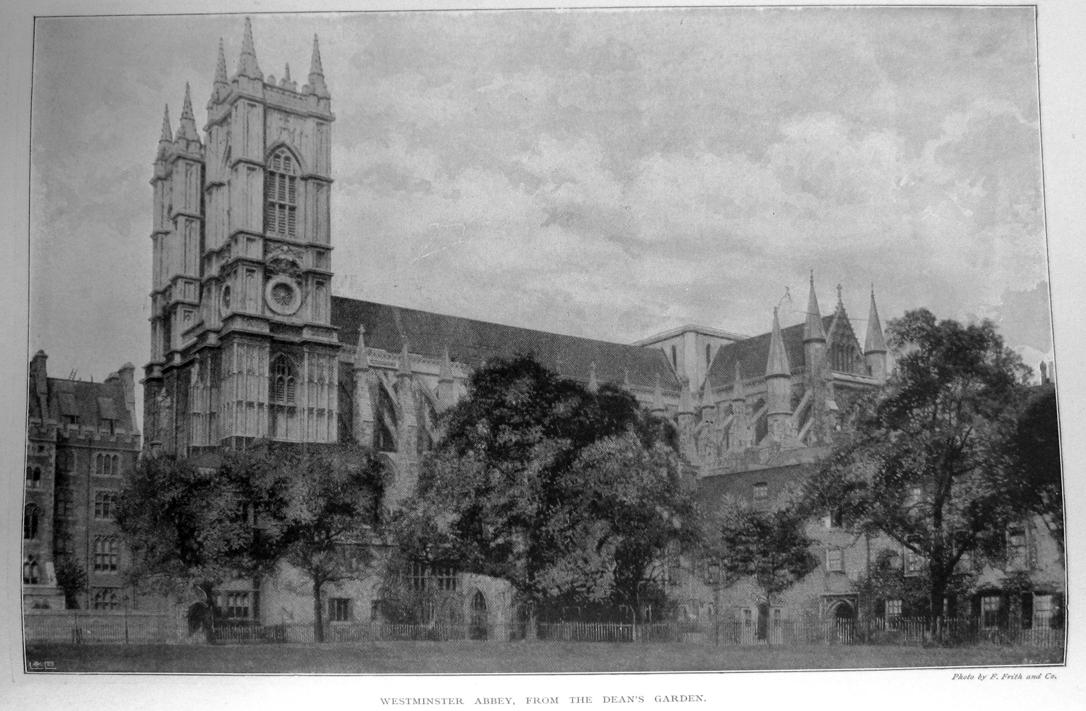 Westminster Abbey deans garden